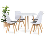 Jídelní stůl 90x90cm, mdf DT-306 WT