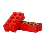 LEGO® úložný box 250 x 502 x 181 mm červený