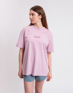 Tričko Patagonia W's '95 Oval Logo Oversized T-Shirt Quiet Violet