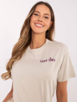 Tričko D12022AC02645G beige XL