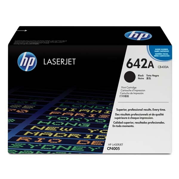 Hewlett-Packard HP CB400A, černý (HP 642A) - originální toner