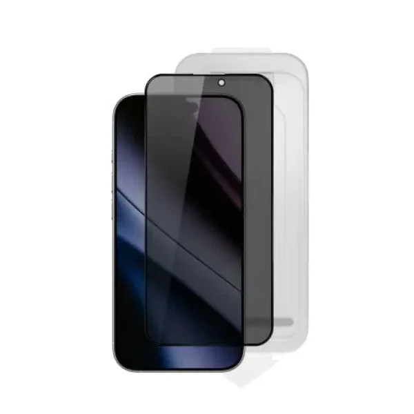 Epico ImpactBuffer Glass 3D DF pro iPhone 16 Pro/17 Ultra široké krytí s jednokrokovým aplikátorem proti prachu (93912151300005)