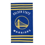 Great Branding Osuška Golden State Warriors NBA Stripes Beach Towel 76 x 152 cm