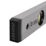 Vodováha hliníková anodovaná s magnetem, 80 cm, STALCO PERFECT