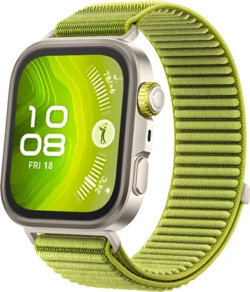 Huawei Watch Fit 4 Pro zelená / Chytré hodinky / AMOLED / 5ATM / Bluetooth 5.2 (Seiya-B29W)