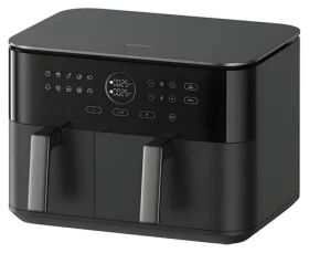 Xiaomi Air Fryer Dual Zone 10L černá / Horkovzdušná fritéza / 40 - 230°C / 2700W (476886)