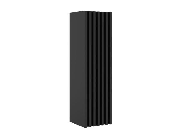 Koupelnová skříňka vysoká SAT Delano 34x125x36 cm černá DELANOV35CD DELANOV35CD
