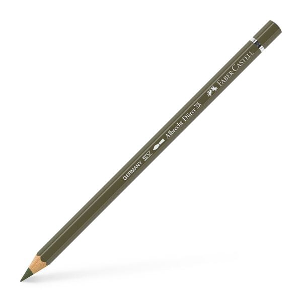 Faber-Castell Faber-Castell, 8200, Albrecht Dürer, akvarelové pastelky, kusové, 1 kus Barva: Olive Green Yellowish 173