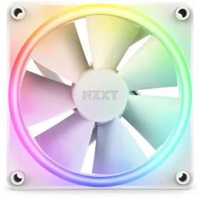 NZXT F120 RGB DUO bílá / 120mm / Fluid Dynamic Bearing / 29 dB @ 1800 RPM / 48.58 CFM / 4-Pin PWM (RF-D12SF-W1)