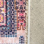 DumDekorace Vintage orientální koberec s protiskluzovou úpravou Šířka: 160 cm | Délka: 220 cm