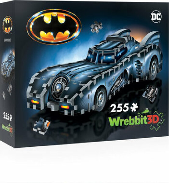 WREBBIT 3D puzzle Batman: Batmobil