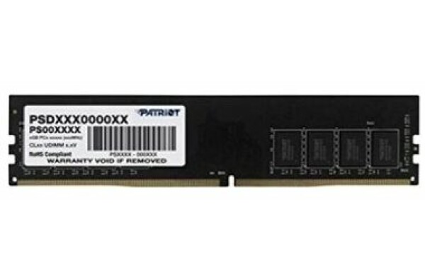 Patriot Signature 16GB 2666 MHz / UDIMM / DDR4 / CL19 / NON-ECC / Unbuffered / 1.2 V (PSD416G266681)