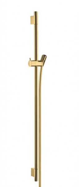 HANSGROHE - Unica'S Sprchová tyč 90 cm se sprchovou hadicí, leštěný vzhled zlata 28631990