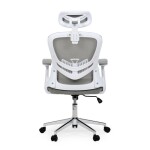 Kancelářská židle, houpací mechanismus, šedá, KA-K2031 GREY