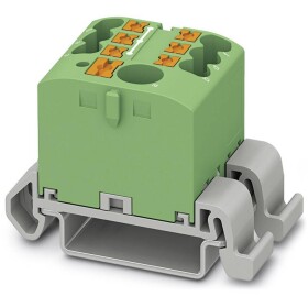 Phoenix Contact 3273206 blok rozvaděče 25.2 mm pružinová svorka zelená 10 ks