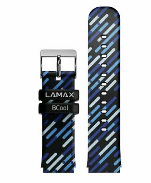 LAMAX LMXBCOOLSTRAPPISTRIP Náhradní řemínek černá s pruhy / pro LAMAX Bcool (LMXBCOOLSTRAPBLASTRIP)