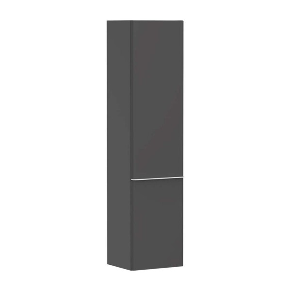 HANSGROHE - Xelu Q Vysoká skříňka 40x165x35 cm, 2 dvířka, panty vlevo, matná šedá/matná bílá 54136700