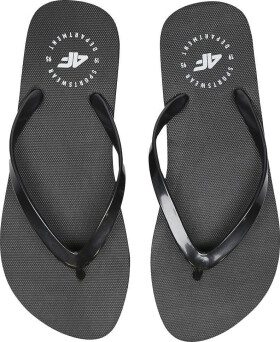 Unisex žabky H4L22-KLD005 černé - 4F černá 37