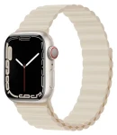 Devia Deluxe Sport 3 Starlight / Řemínek pro Apple Watch / 40/41/42 mm / silikonový / magnetický (6938595364754)