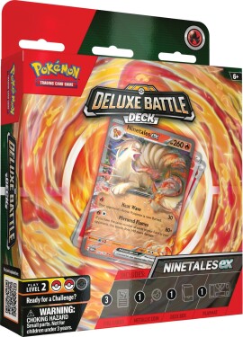 Pokémon TCG: Deluxe Battle Deck - Ninetales ex &amp; Zapdos ex