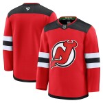 Fanatics Pánský dres Jack Hughes New Jersey Devils NHL Premium Home Jersey Velikost: 46 (S)