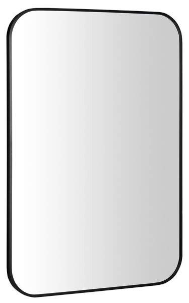 SAPHO - AROWANA zrcadlo v rámu 60x80cm, černá mat AWB0600