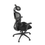 Kancelářská židle, houpací mechanismus, černá, KA-K2080 BK