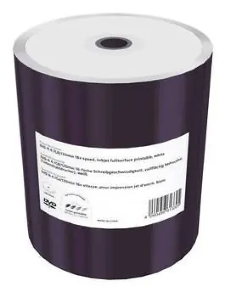 MediaRange DVD-R 4.7GB 16x / Optické médium / 100 ks / Shrink / Inkjet Printable (MR413-SHRINK)