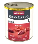 ANIMONDA Konzerva GranCarno Junior krůta 800 g / Pro psy / Bez obilovin a sóji (B4-82475)