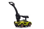 Mamido Dětské odrážedlo auto s vodící tyčí Lamborghini Sian zelené