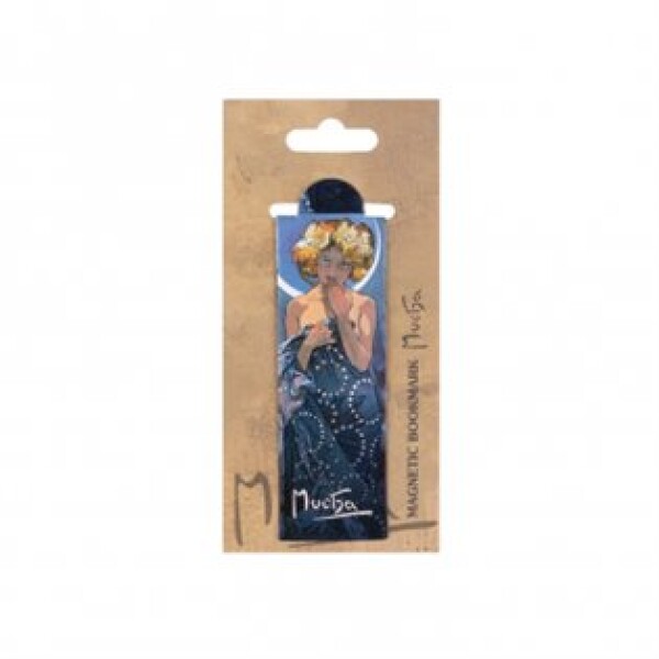 Magnetická záložka Alfons Mucha – Moon