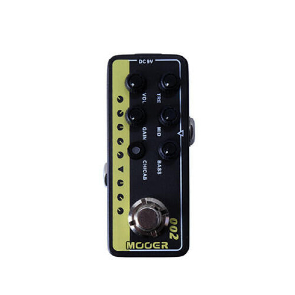 Mooer Micro PreAmp 002 - UK Gold 900