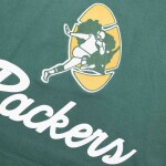 Mitchell & Ness Pánská mikina Green Bay Packers NFL Cut Sleeves Fleece Short Sleeve Hoodie Velikost: S