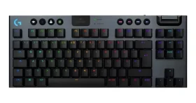Logitech G915 X LIGHTSPEED TKL černá / Bezdrátová herní klávesnice / DE layout / Bluetooth + USB LIGHTSPEED / RGB (920-012744)