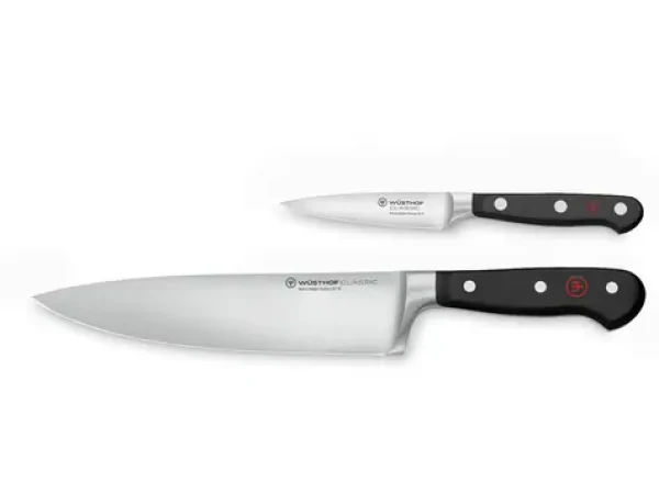 Wüsthof CLASSIC / Sada nožů / 2 ks / Kuchařský nůž 20 cm / nůž na zeleninu 9 cm (1120160206)