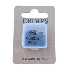 Katran Krimpovací svorky Crimps 0,50mm 50ks + 10ks zdarma (2400)
