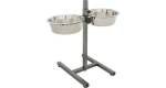 TRIXIE 24922 Psí bar / výška 50cm / 2x miska 2.8l/24cm (4011905249223)