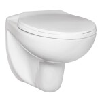 KERRA - Miska WC závěsná Doris bezokrajová (se sedátkem) 5907548113559