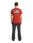 ICEBREAKER Mens Merino 150 Tech Lite SS Tee Evolving Lay, Agate velikost: XXL