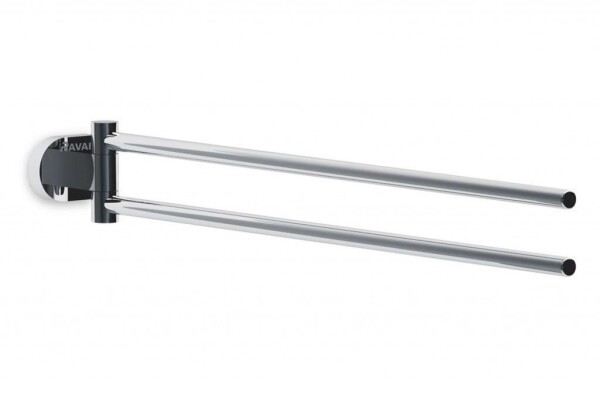 RAVAK - Chrome Otočný držák CR 340.00 na ručníky dvojitý, chrom X07P319