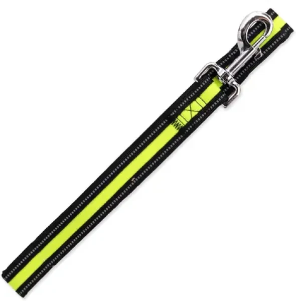 Dog Fantasy Vodítko Neoprene M/L limetka 2.5x120cm (454-102654)