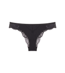 Dámské kalhotky Peony Florale Brazilian - BLACK - černé 0004 - TRIUMPH BLACK 36