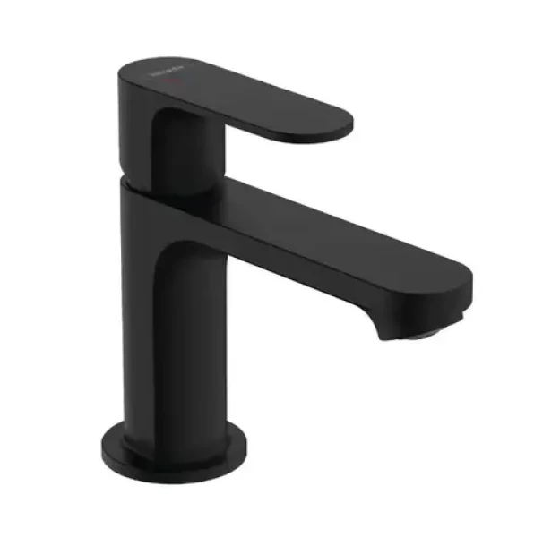 Hansgrohe - Umyvadlová baterie s výpustí, CoolStart, EcoSmart, matná černá (72586670)