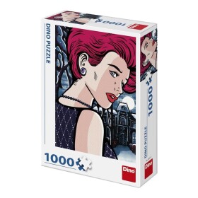 Puzzle Tajemná žena 1000 dílků - Deglingos