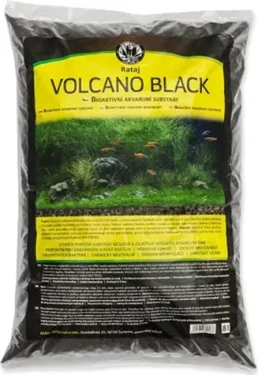 Rataj Volcano Black černý / Akvarijní substrát / 2 l (7881-5210)