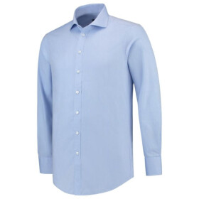 Malfini Fitted Stretch Shirt MLI-T23TC blue pánské