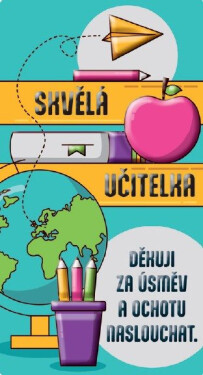 3D mléčná čokoláda - Skvělá učitelka - Albi