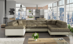 Sedací souprava Letto Provedení: Pravá U, látka: Berlin 03/ Soft 33