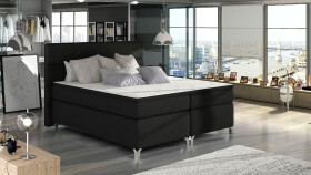 Boxspring Amadeo Rozměr: 180 x 200 cm, látka: Sawana 14, Varianta: Bez LED osvětlení