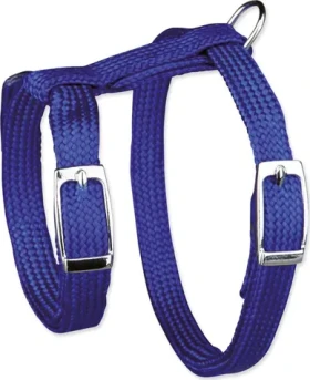 TRIXIE Postroj s vodítkem pro kočky 22-42 cm/10 mm / Nylon / Vodítko 1,25 m
